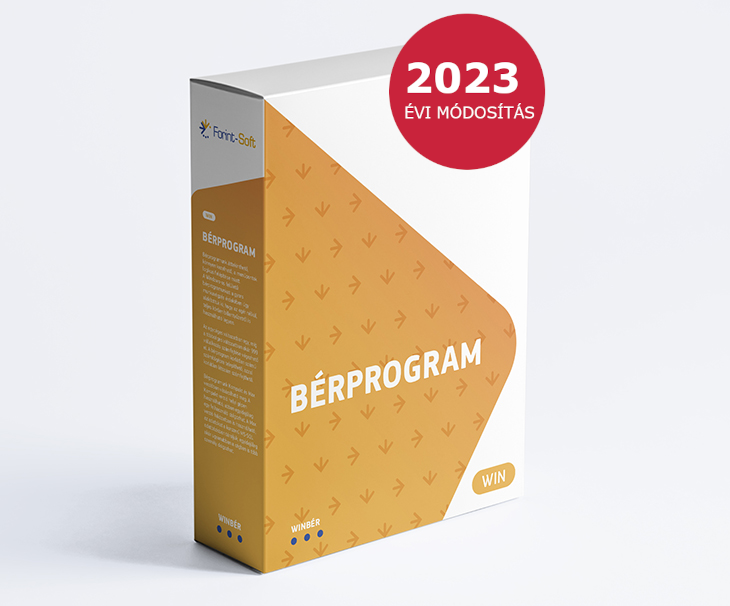 Bérprogram (Win) 2023. évi módosítása